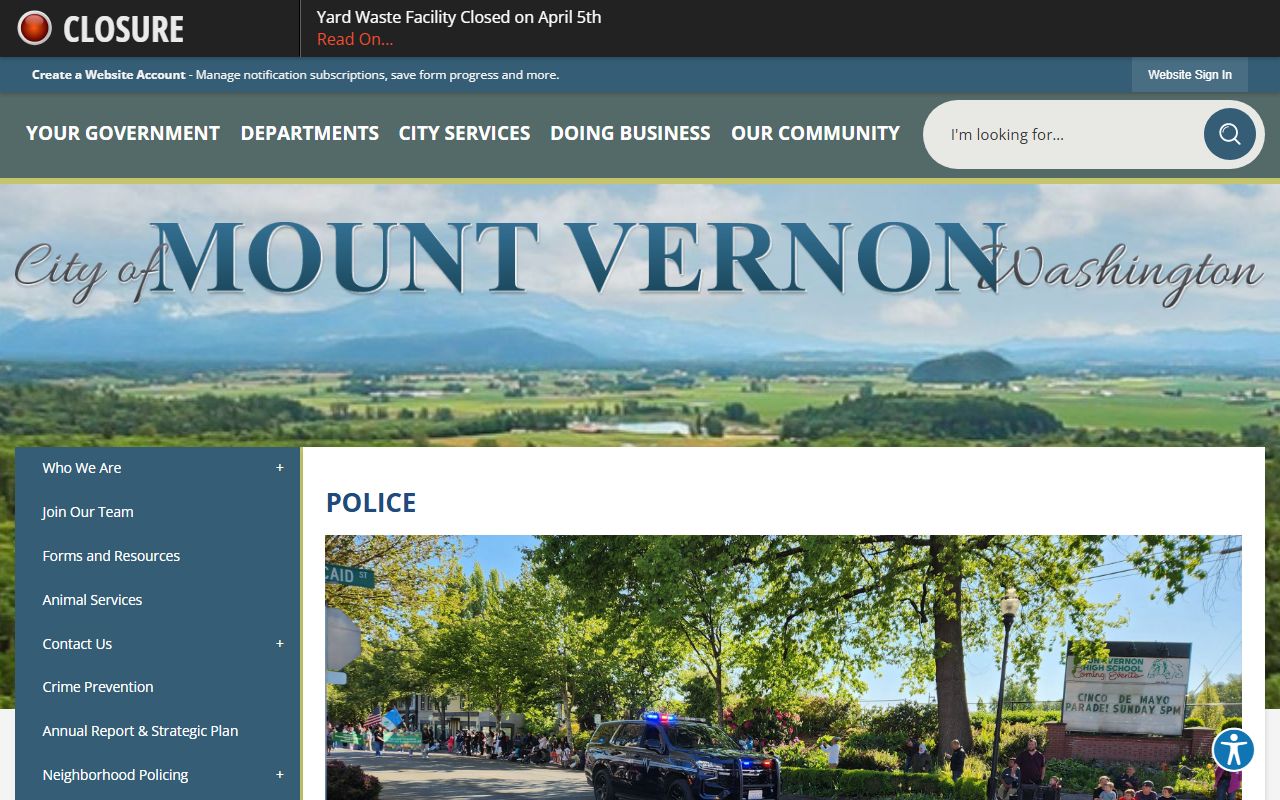 Mount Vernon busted mugshots and police records page
