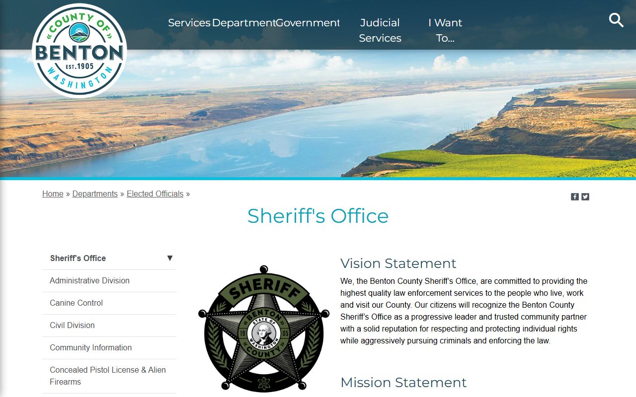 Benton County Washington Busted Mugshots sheriff page