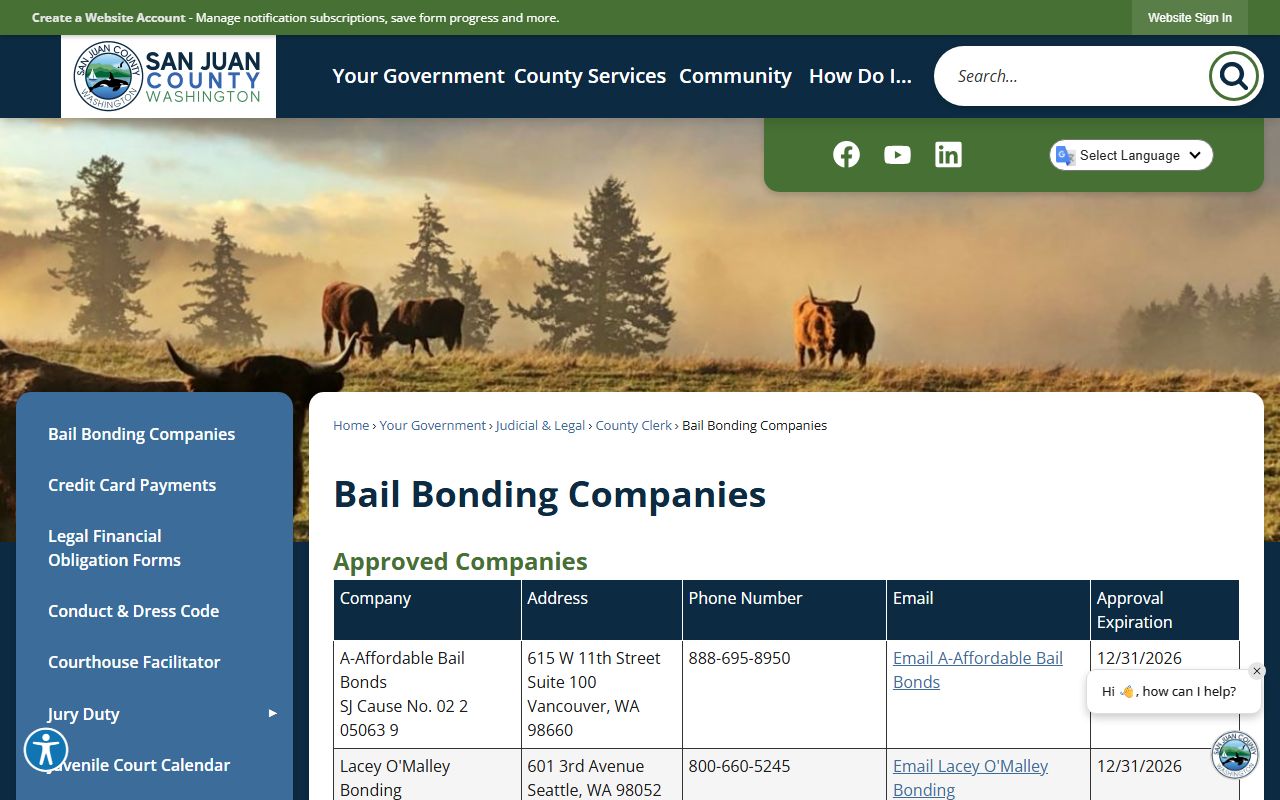 San Juan County Washington Busted Mugshots sheriff page